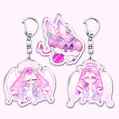 Sweet Cute Cookie Keychains – Rogue One Robot Bag Accessory & Fan Gift Keyring Jewelry