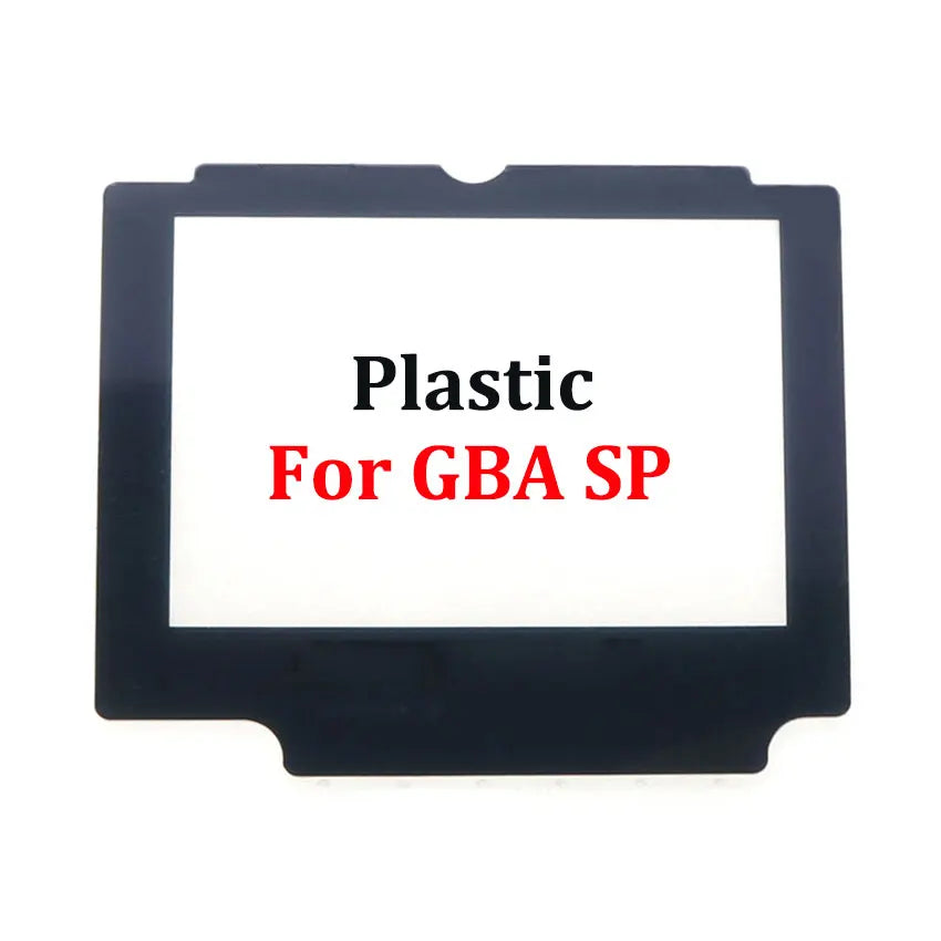 JCD Screen Lens Cover Protector for Game Boy Series | Plastic Glass with Adhesive for GB, GBA SP, GBC