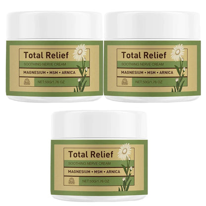 Magnesium Soothing Body Cream - Non-Greasy Daily Massage Care for Muscles, Knees & Joints with Arnica & MSM