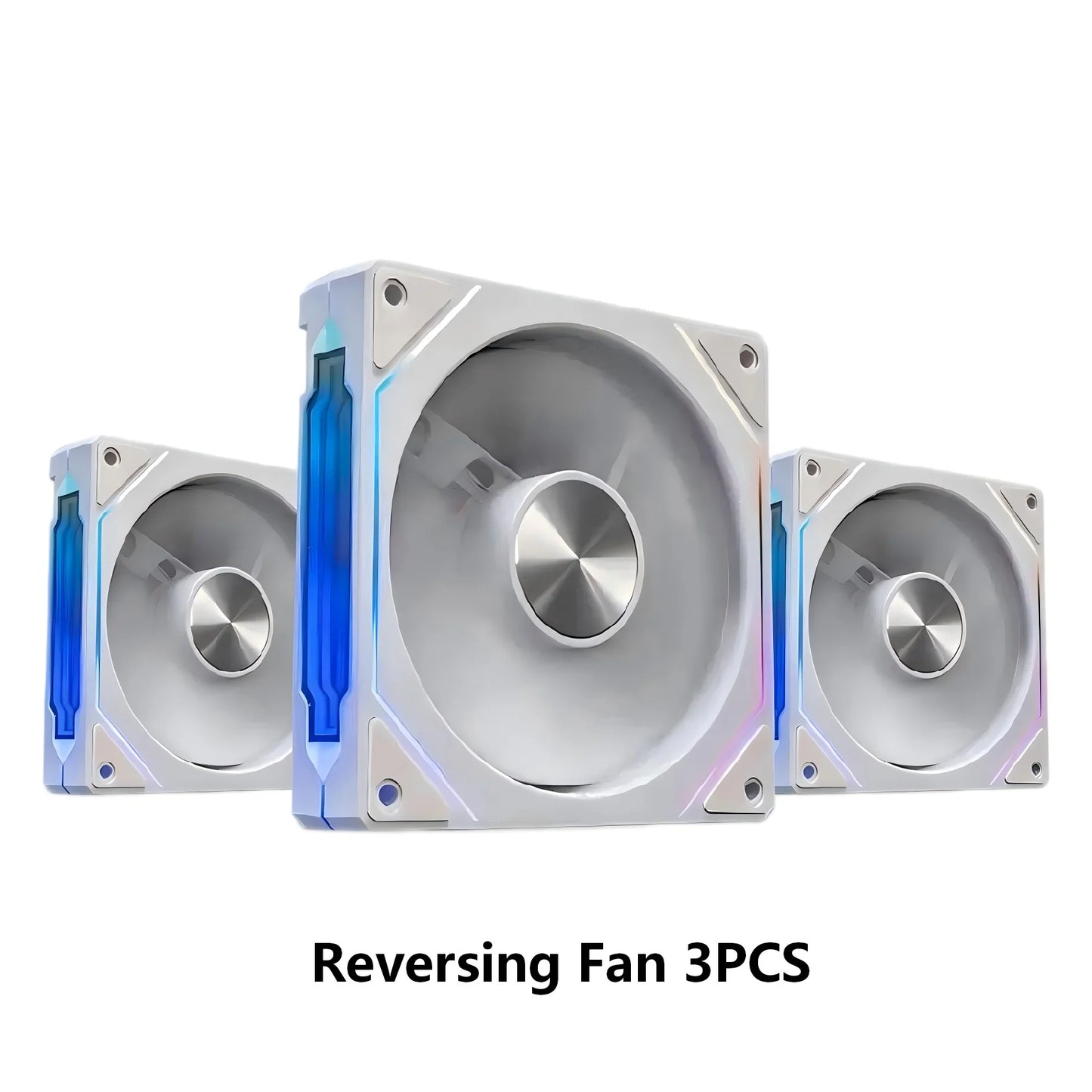 LDPCSJ Prism 5 Pro 120mm ARGB RGB Case Fans – 4PIN PWM 5V 3PIN PC Cooling Kit for CPU Water Cooler Gaming PC Ventilation System
