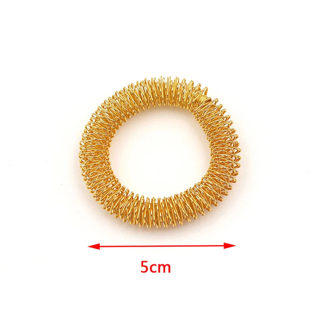 9pcs Hand & Foot Magnetic Therapy Spiky Massage Balls – Acupressure Trigger Point Pain Relief Pocket Massager