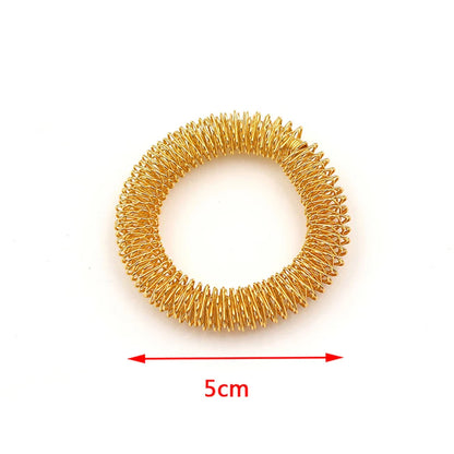9pcs Hand & Foot Magnetic Therapy Spiky Massage Balls – Acupressure Trigger Point Pain Relief Pocket Massager