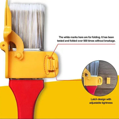 Handheld Paint Edger Brush – Color Separation Tool for Clean Edging on Walls & Ceilings Indoor & Outdoor Use
