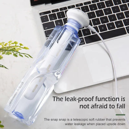 USB Humidifier - Household Electric Nano Spray Water Replenisher for Bedroom, Living Room, Office Desktop, Small Portable