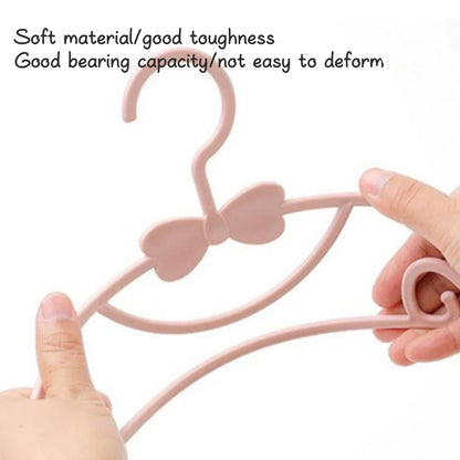 Baby Clothes Hangers – 10PCS Cute Kids Hanger Clips for Closet & Display