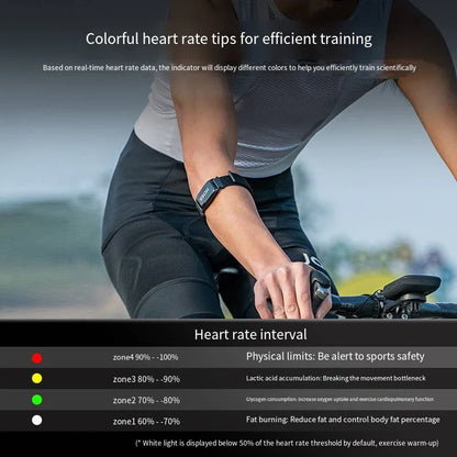 XOSS IPX8 Beat Band Pro – Heart Rate Monitor Armband for Swimming, Running & Fitness Tracking