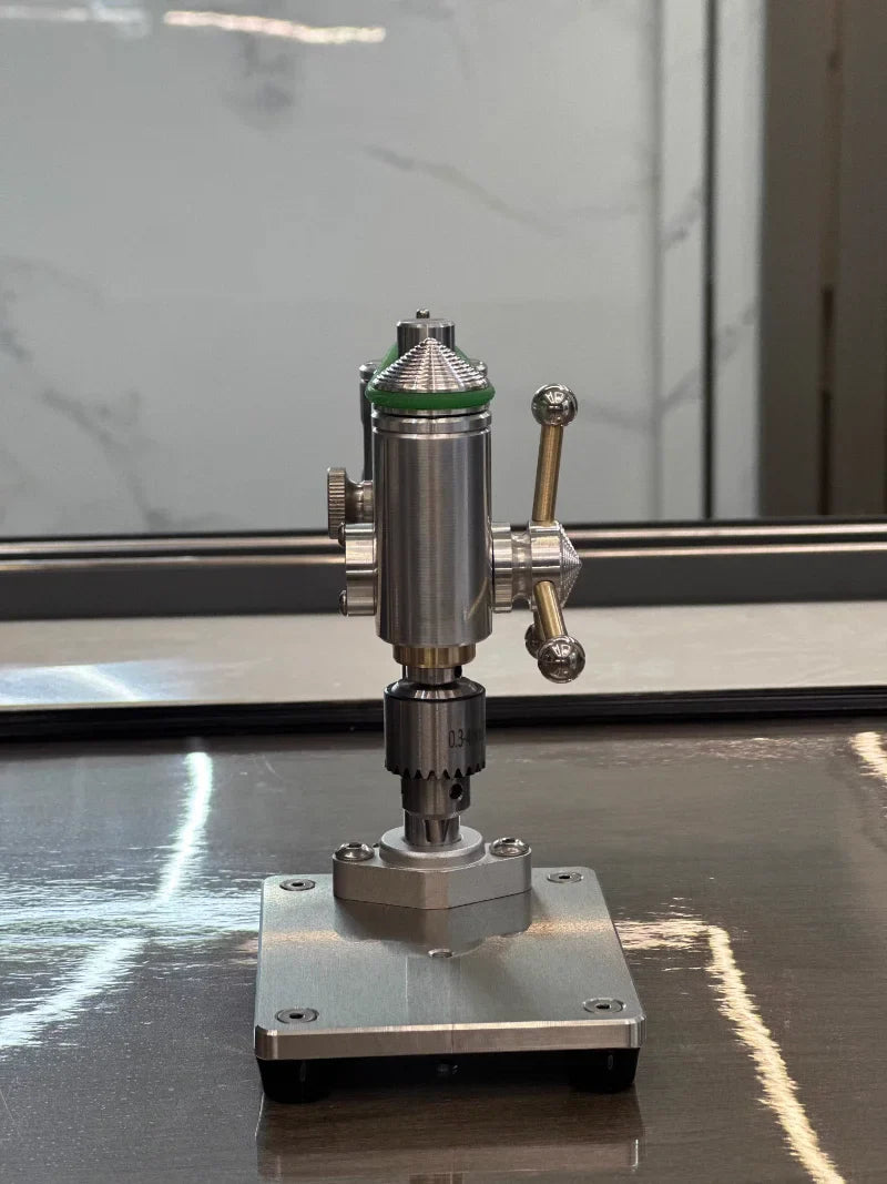 100-240V Mini Drilling Machine – Adjustable Pressure Precision Bench Drill for Mechanical, Decorative, Watch, and Model Crafts