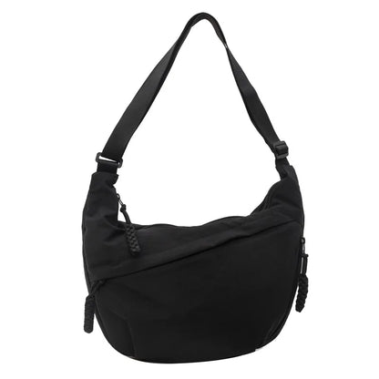 New Nylon Fabric Shoulder Bag – High Capacity Women's Crossbody Messenger Bag, Versatile & Leisure Hobo
