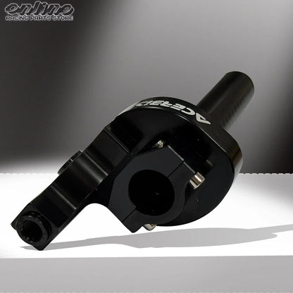 7/8" Quick Action Throttle Grip with Cable — Twist Gas Throttle Set for 50cc–150cc Motorcycle, Moped, Scooter, Bike (M10*1.5)