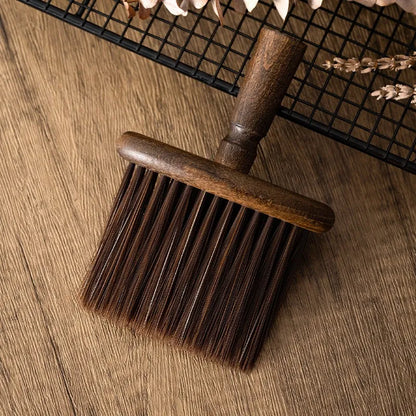 Multifunctional Wooden Cleaning Brush - Soft Bristles for Gap, Keyboard, and Car Interior Cleaning