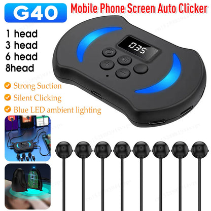 Mobile Phone Screen Auto Clicker – Silent Touch Tool for Fast Screen Tapping, Live Broadcast Assistance Device