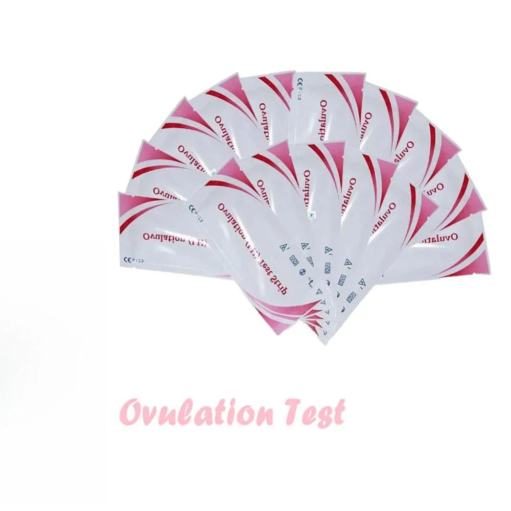 60pcs EGENS LH Ovulation Test Strips - Over 99% Accurate Fertility Tracking & Home Urine Test Kit