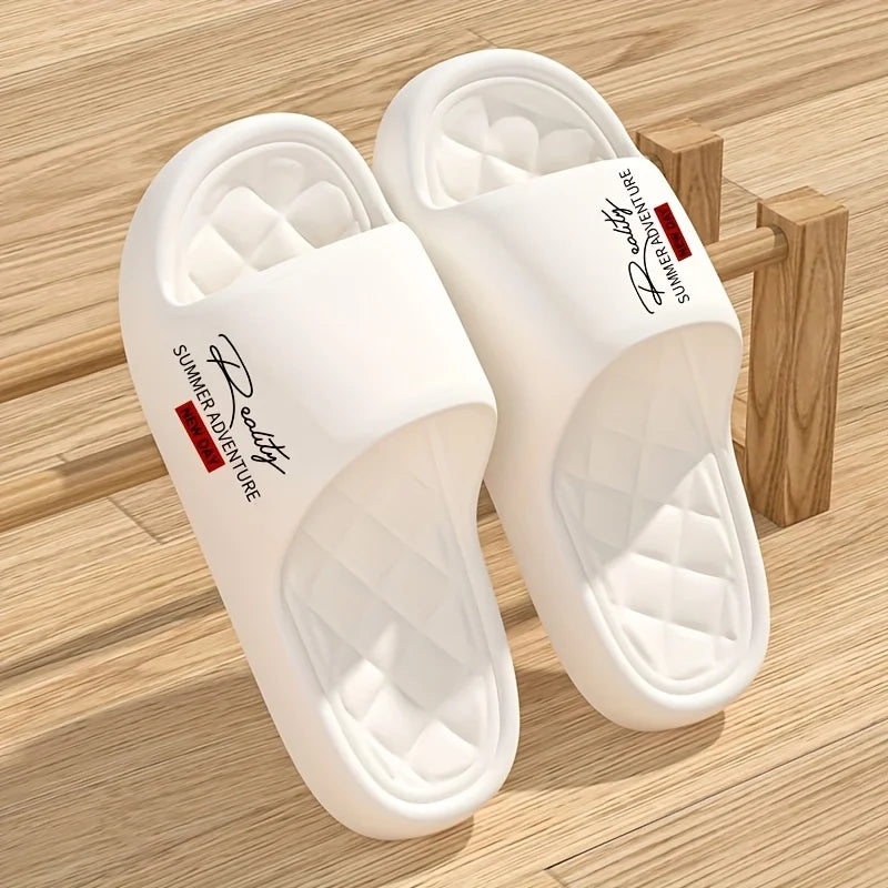 Men’s EVA Summer Slippers – Lightweight Soft Anti-Slip Indoor & Outdoor Casual Home Shoes with Innovative Design