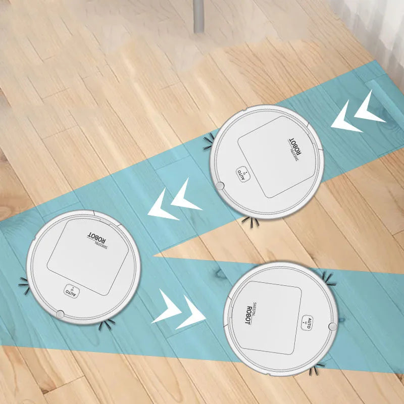 2024 Smart Robot Vacuum Cleaner – Automatic Dry & Wet Cleaning, Intelligent Charging for Home