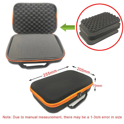 DIY Foam Hard Carry Case Storage Bag – Shockproof Travel Zipper Organizer for Camera & Outdoor Tool Accessories