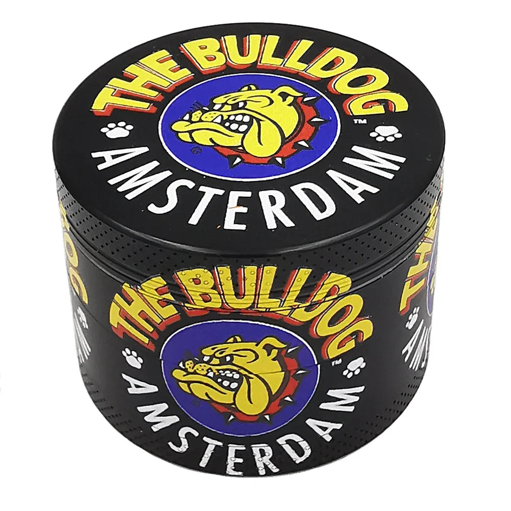 50mm Metal Dog Herb Grinder — 4-Layer Manual Spice, Pepper & Tobacco Mill for Smoking Accessories