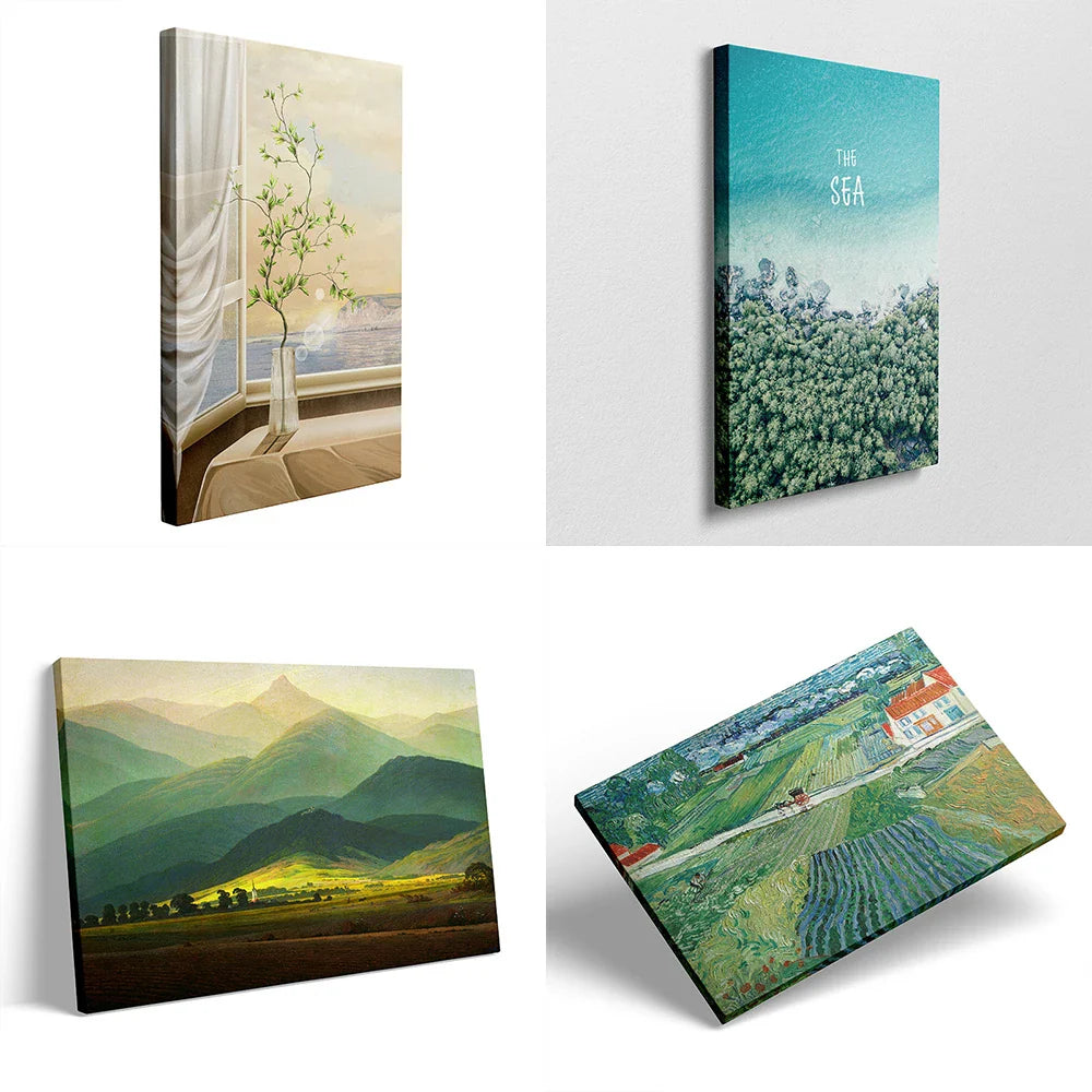 Wooden Canvas Frames – 30x40, 40x50, 50x70, 60x90cm for Photos, Oil Paintings & Diamond Painting Wall Art