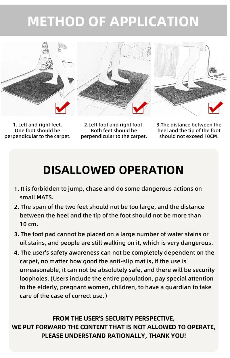 Multi-Purpose Sponge Water Absorption Mat — Anti-Skid, Moisture-Absorbing, Machine-Washable Carpet for Kitchen & Bathroom