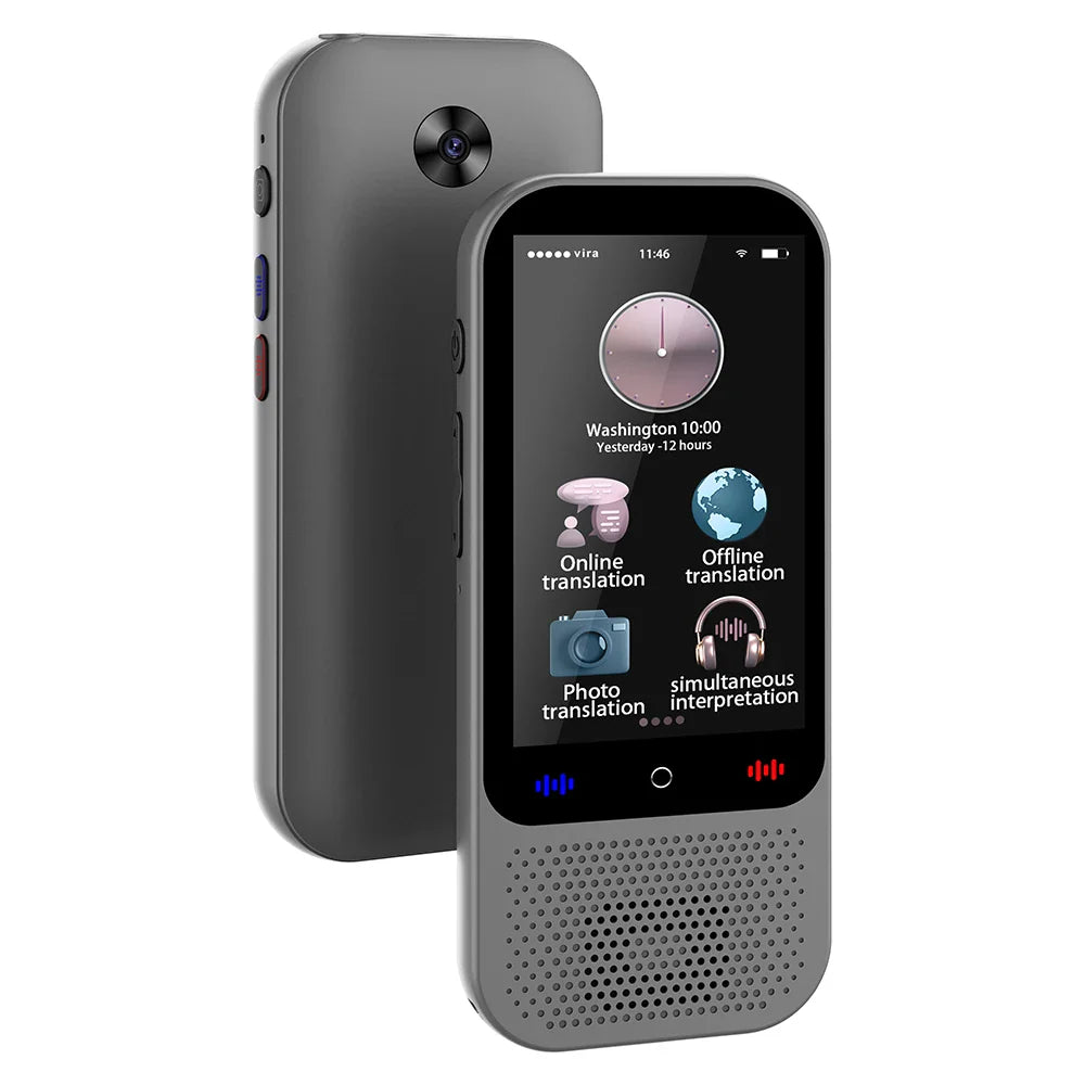 S80 Pro Portable Language Translator Device - 138 Languages, Voice & Offline Translation, ChatGPT Function