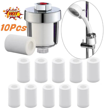 Universal Faucet Water Filter Kit - Kitchen, Bathroom, and Shower Purifier - High-Density PP Cotton Household Filtration Solution
