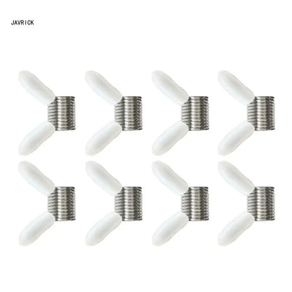 Handy Bead Stopper Set – 8Pcs/4Pcs Jewelry Making Wire Ends, Anti-Slip Bead Line Clips to Prevent Beads from Falling DIY Craft Tool