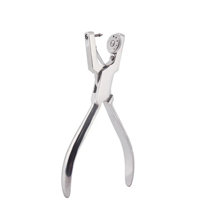 Dental Dam Hole Puncher Set — Dental Dam Perforator Pliers for Orthodontic & Dentist Use