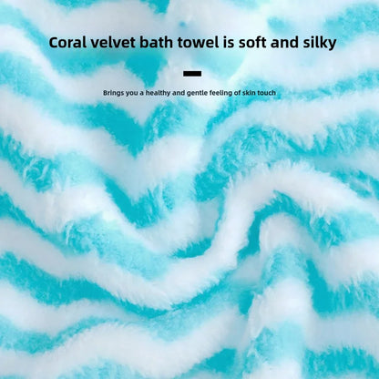 Large Absorbent Pet Towel – Dog and Cat Bathing Towel, Fast Drying