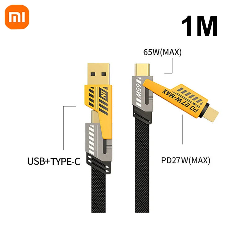 Xiaomi 50000mAh Mini Power Bank – Compact 4-in-1 High Capacity Charger with QC3.0 & PD20W for iPhone
