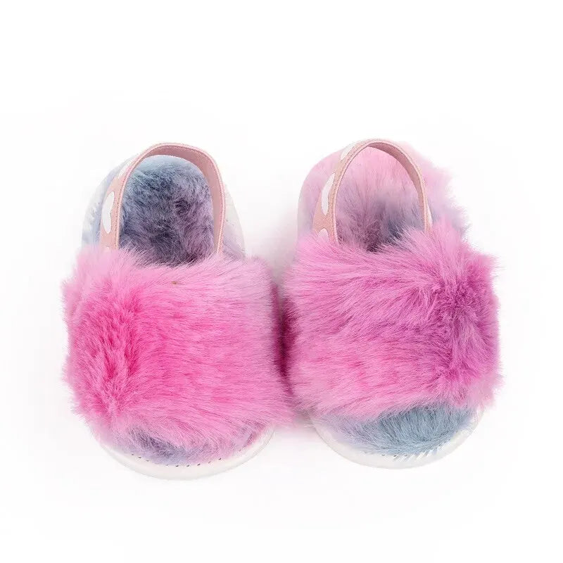 Meckior Baby Walking Shoes — Breathable Soft Sandals for Girls, Color Block Garden Shoes 0-18M