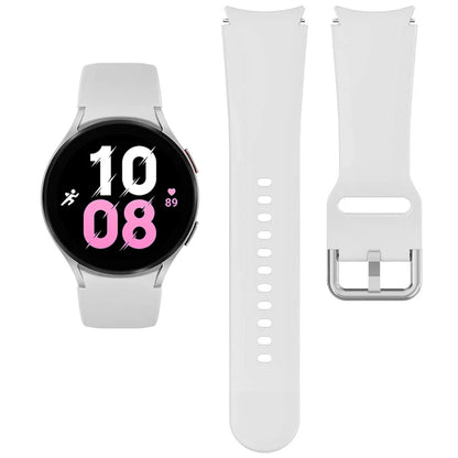 Silicone Replacement Strap for Samsung Galaxy Watch – Sport Bands for Watch 4, 5, 6, 7 (40-47mm)