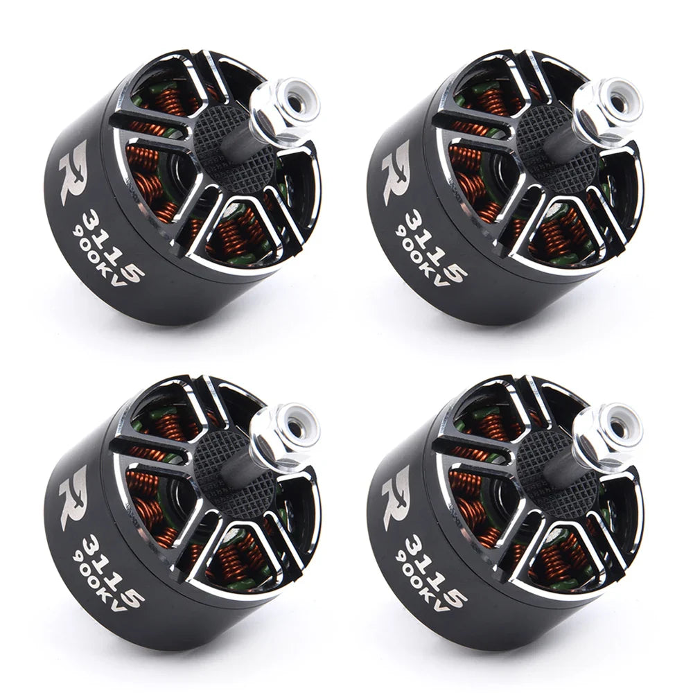 3115 900KV 3-6S Brushless Motor for RC Multirotor – X-Class FPV Freestyle Mark4 XL10 Frame Kit (9-10 inch)