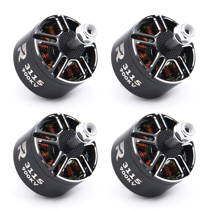 3115 900KV 3-6S Brushless Motor for RC Multirotor – X-Class FPV Freestyle Mark4 XL10 Frame Kit (9-10 inch)