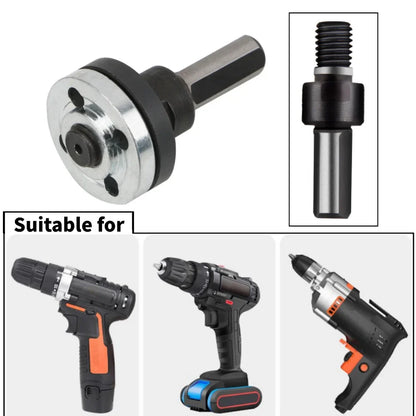 10mm Electric Drill Angle Grinder Adapter – Connecting Rod for Cutting, Polishing, and Metal Work
