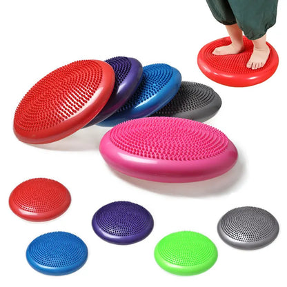 Montessori PVC Balance Stone - Inflatable Sensory Cushion for Children, Tactile Sensing & Social Games