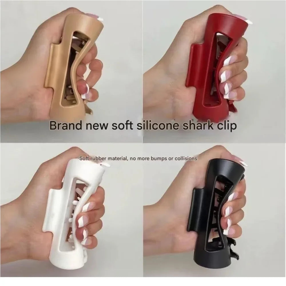 Soft Silicone Hair Clips for Girls – Fashionable, Safe & Versatile Hair Accessories