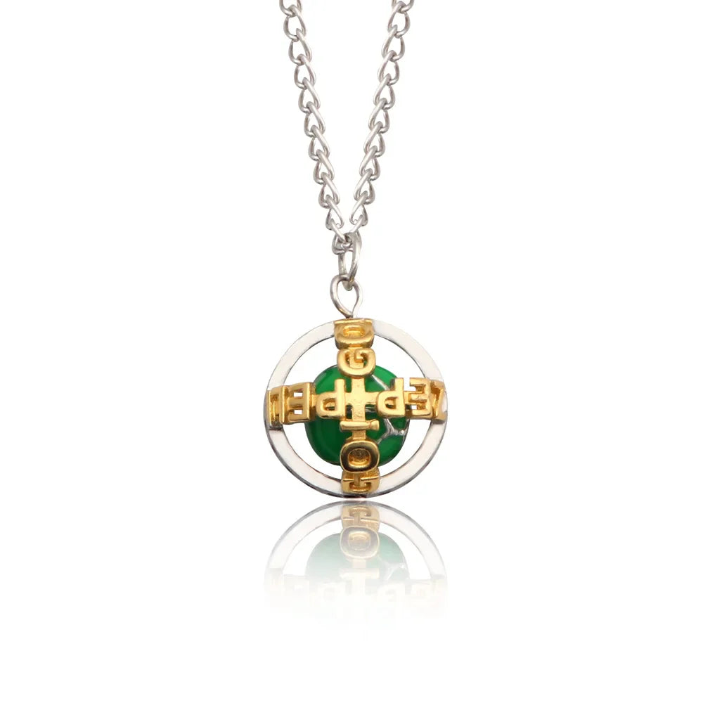 JoJo’s Bizarre Adventure Arrow Pendant Necklace – Josuke & Jotaro Cosplay Jewelry Gift