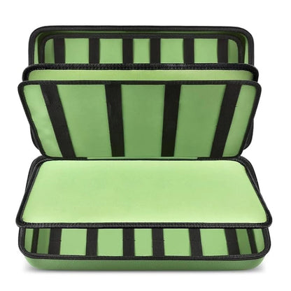 Pocket Knife Storage Case - Folding Knife Collection Organizer Roll for 66+ Knives