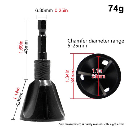 Efficient Deburring & Chamfering Machine: Perfect for Outer Circle Chamfering, Thread Fillet Trimming, Screw & Bolt Drilling Tool