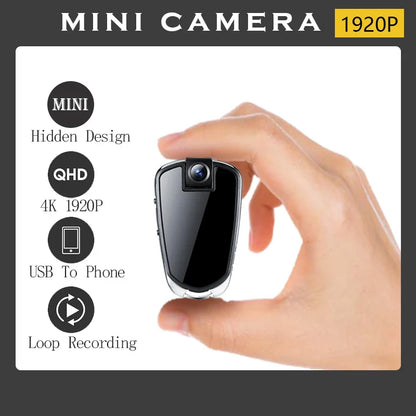 Mini 1080P Voice Recorder Camera – Compact Digital DV Subminiature Video Recorder