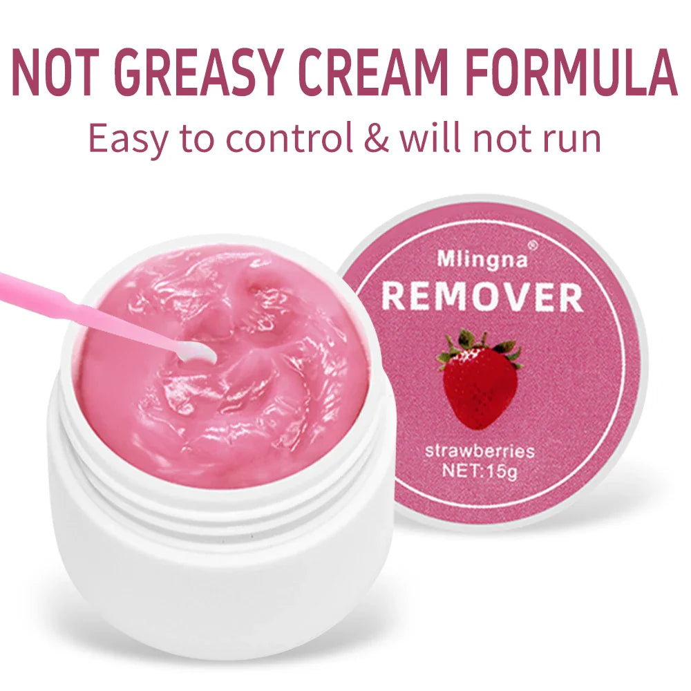 15g Eyelash Glue Remover Cream — Professional Korean Makeup Tool for Lash Extension Removal