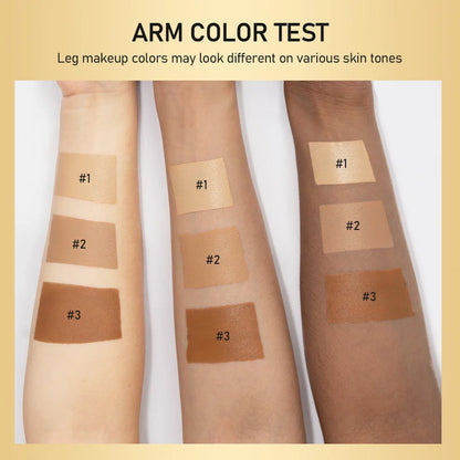 30g Moisturizing Leg & Body Foundation — Liquid Fake Tan Cream for Even Skin Tone and Skin Care