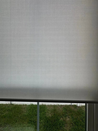Decopedia Motorized Roller Blinds for Windows – Cordless Smart Blackout Day & Night Curtains for Living Room