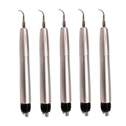 2/4 Holes Dental Ultrasonic Air Scaler Handpiece – Teeth Whitening & Cleaning Tool with 3 Tips for Dentists & Clinics