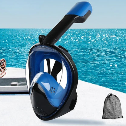 Full Face Scuba Diving Mask - Anti-Fog Waterproof Snorkeling Mask for Adults & Kids