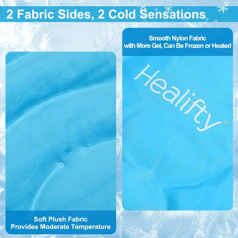 Large Reusable Ice Packs – Cold Compress for Surgery, Knee Pain, Soft Tissue Injuries & Instant Relief