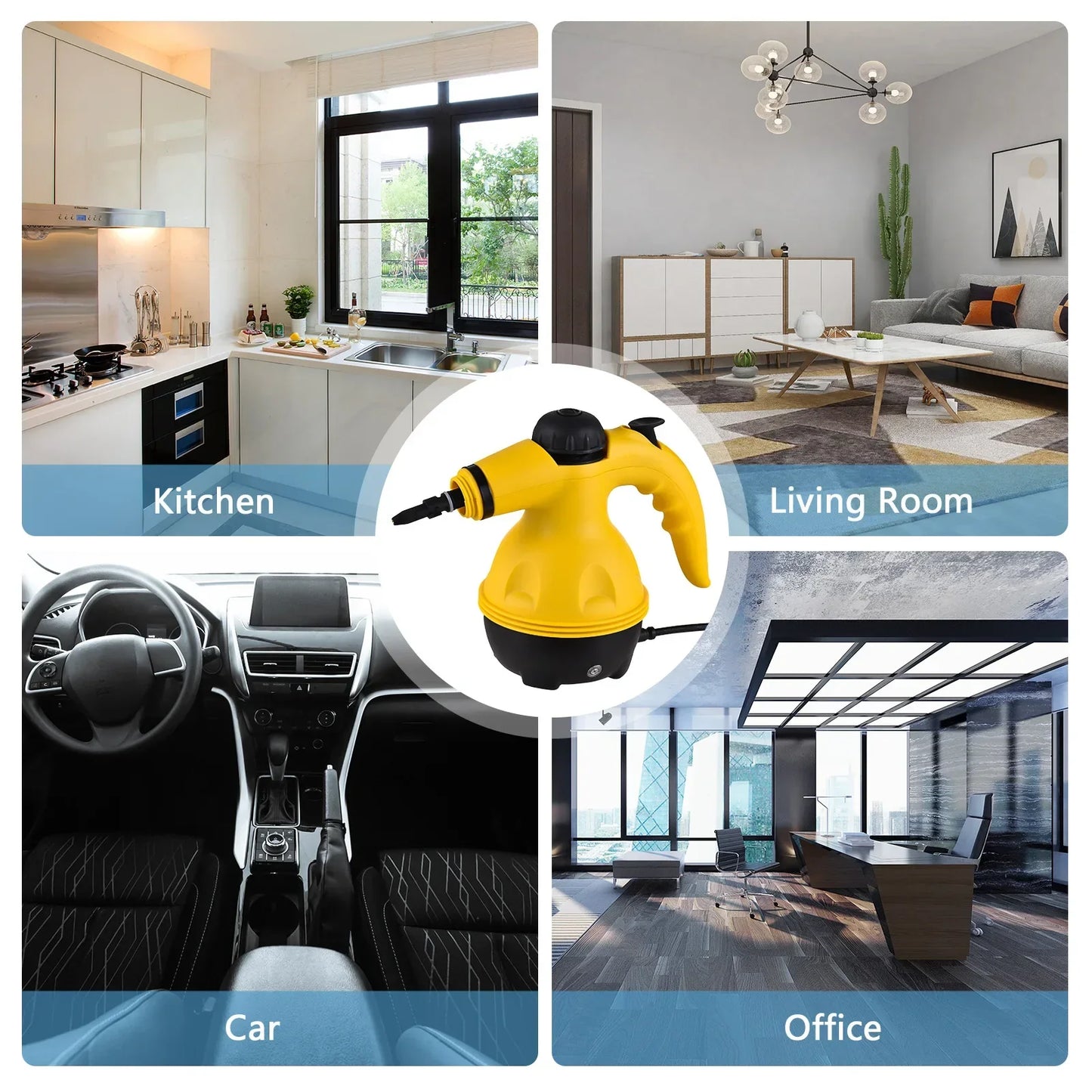 Multifunctional Handheld Steam Cleaning Machine – High Temperature Commercial & Household Oil Cleaner