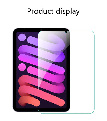 Tempered Glass Screen Protector for iPad A16 9th/10th Gen, Pro 13 M4, Air 11 M2/M3/5/4/3/2, Mini 6/7
