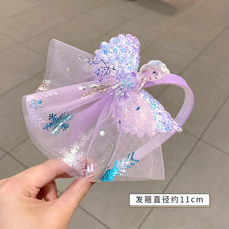 Kawaii Anime Frozen Sanrio Princess Crown - Elsa Headdress Jewelry for Girls & Baby - Party Decoration & Gift Accessory