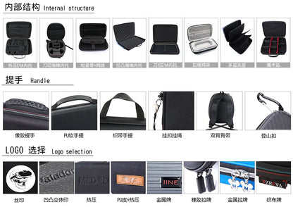 New Stethoscope Case Storage – Dual-Use Medical Emergency Bag, Pipeline & Catheter Protection