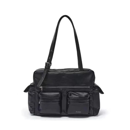 SAMO ONDOH South Korean Shoulder Bag — Hong Eun-Chae & Song Yuqi Inspired Motorcycle Underarm Bag